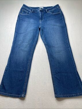 D&CO Classic Women's Blue Denim Jeans SIZE 16P